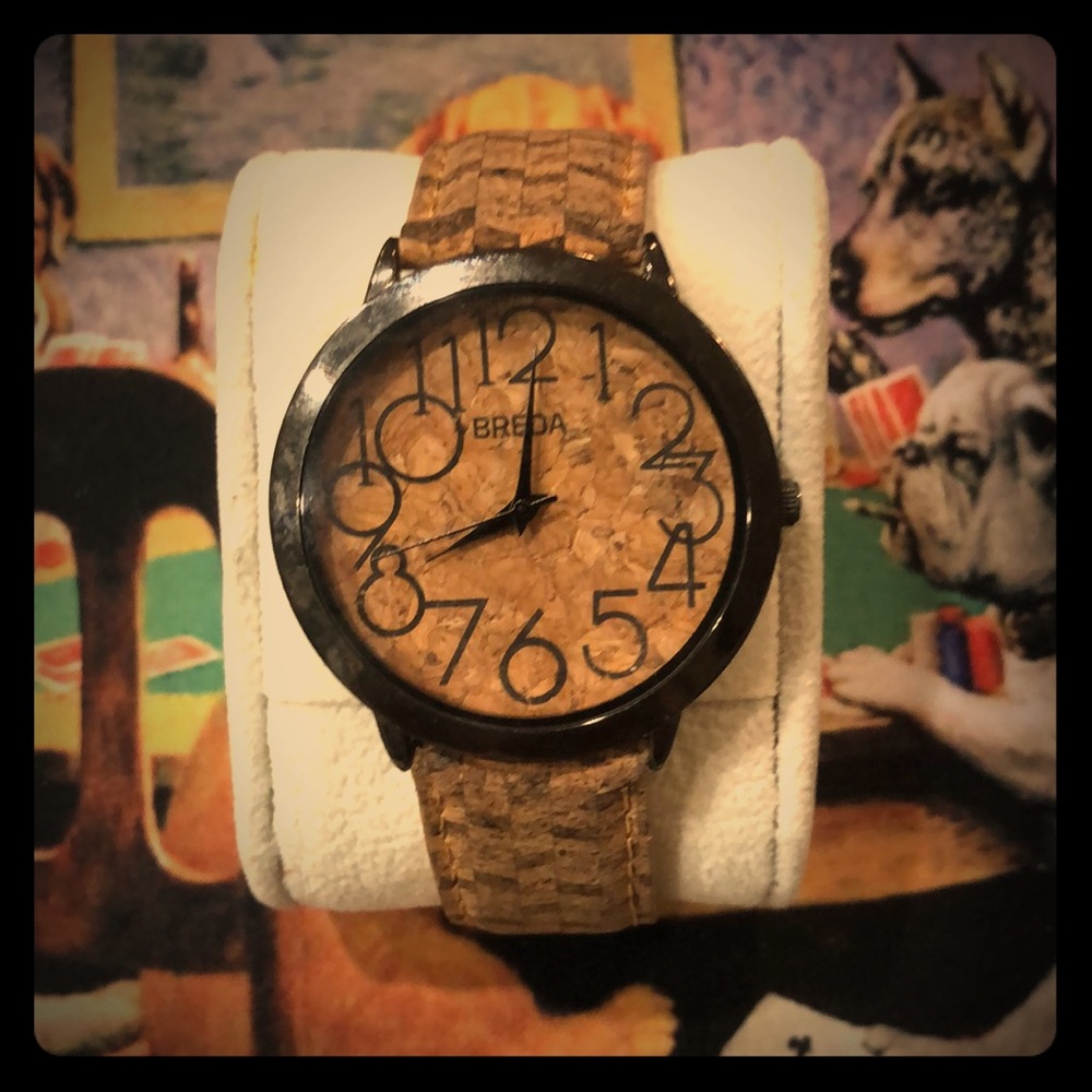 Breda all cork watch!
